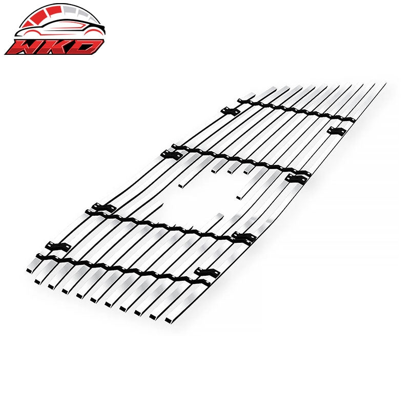 Fits 14-17 Chevrolet Traverse Billet Style Front Upper Grille Insert Chrome