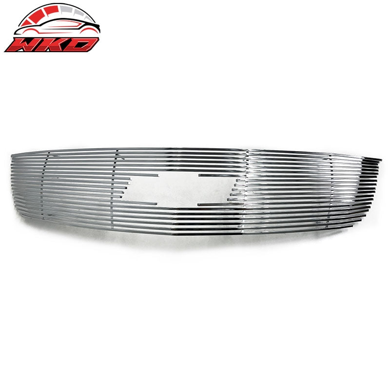 Fits 14-17 Chevrolet Traverse Billet Style Front Upper Grille Insert Chrome