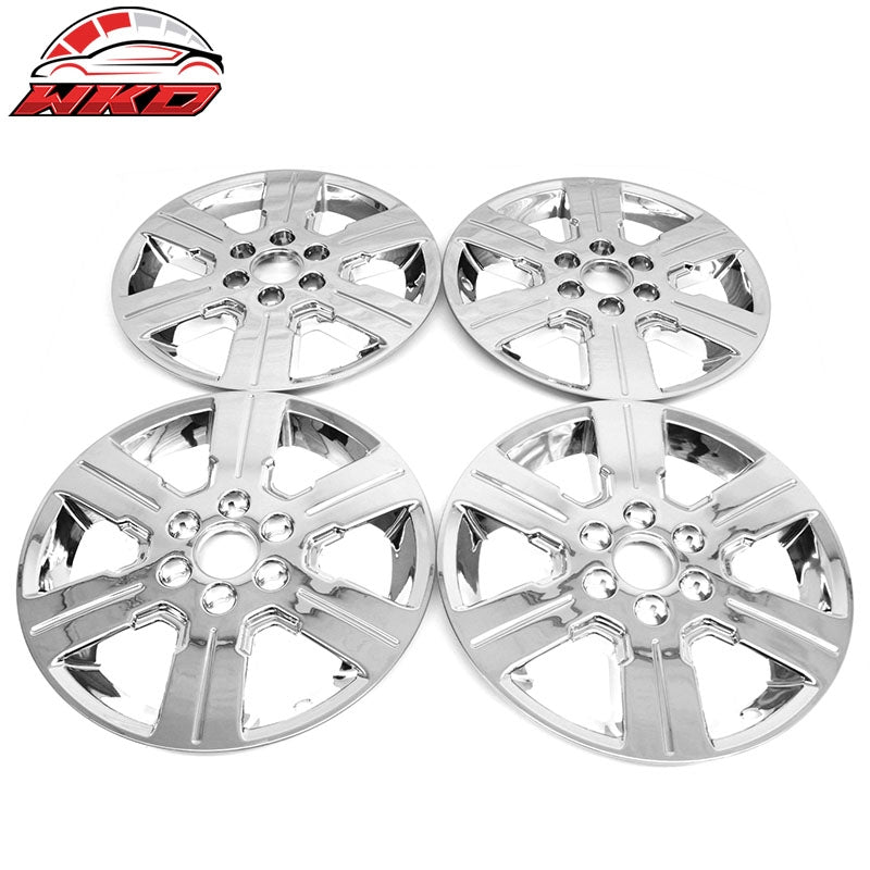 Fits 09-17 Chevrolet Traverse Chrome 18 Inch Wheel Covers Hubcaps Rim 4PCS Set