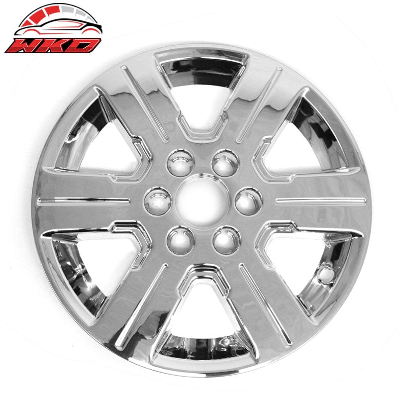 Fits 09-17 Chevrolet Traverse Chrome 18 Inch Wheel Covers Hubcaps Rim 4PCS Set