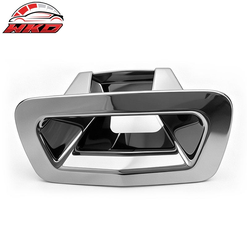 Fits 13-17 Chevrolet Traverse Chrome Tailgate Door Handle Cover Cap Trim ABS