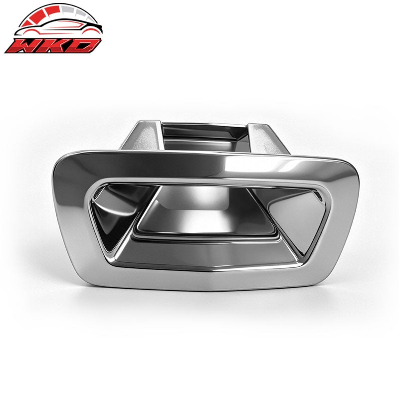 Fits 13-17 Chevrolet Traverse Chrome Tailgate Door Handle Cover Cap Trim ABS