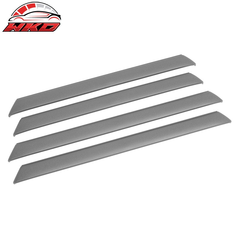 Fits 2002-2006 Chevy Avalanche 1500 2500 Light Gray Side Fender Trims ABS 4PCS