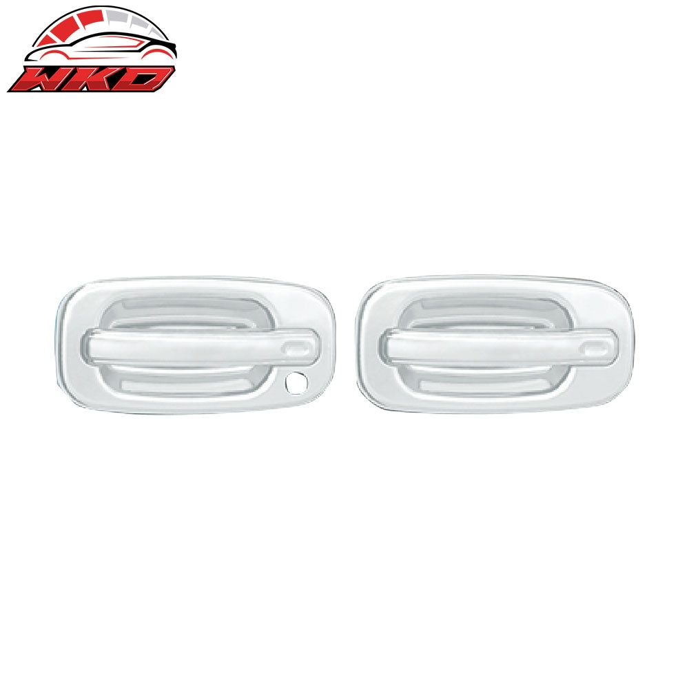 Wholesale 02-06 Chevy Avalanche & Silverado Sierra 4PCS Door Handle Cover W/1-Keyhole