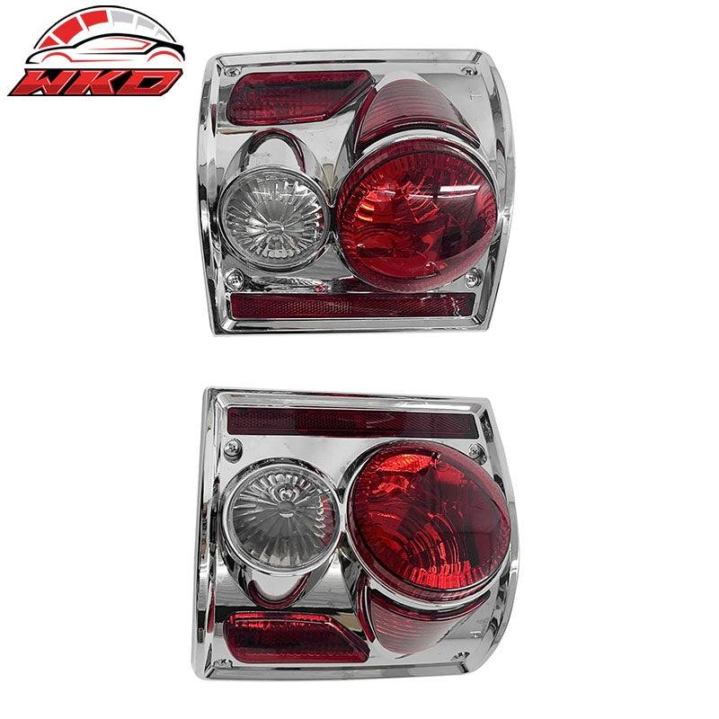 Wholesale 79-87 Chevy C10 73-87 C/K 3D Style Rear Tail Lights Chrome Housing Red Lens