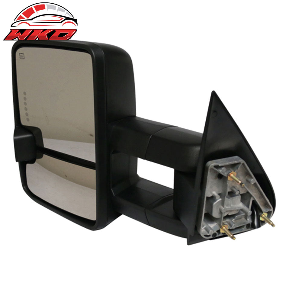 Fits 88-98 C1500 Towing Mirrors Power Turn Signal Arrow Clearance Light Pair
