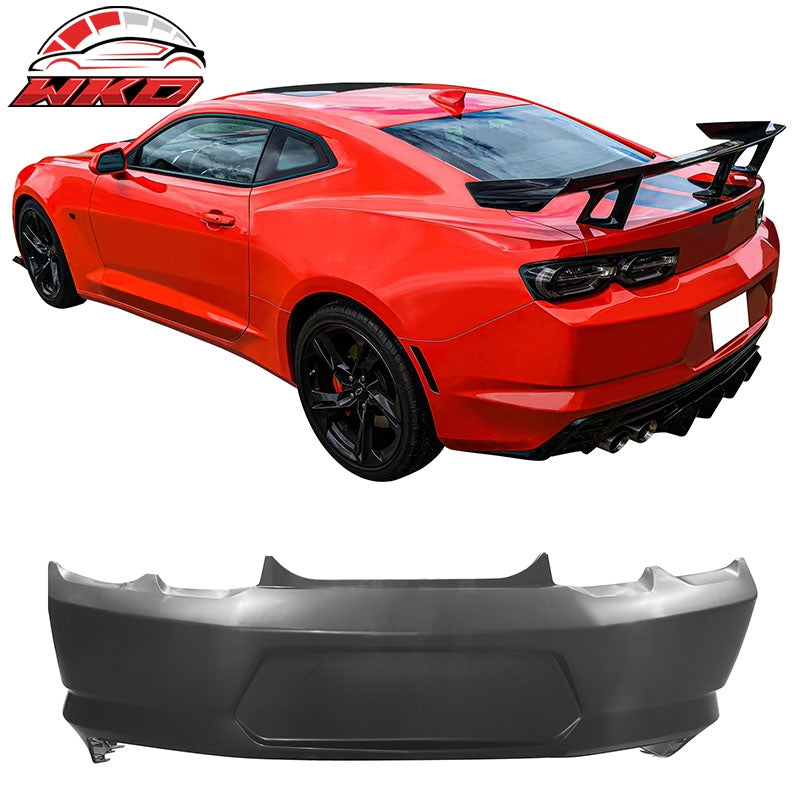 Wholesale 16-18 Chevy Camaro 19 ZL1 Style Fold Rear Bumper Cover Conversion PP