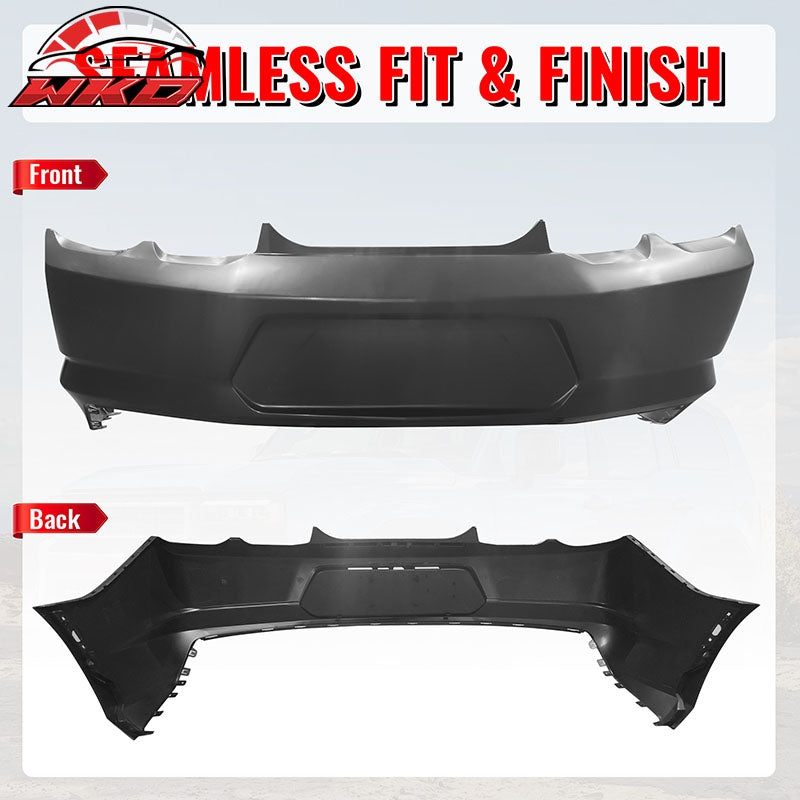 Fits 16-18 Chevy Camaro 19 ZL1 Style Fold Rear Bumper Cover Conversion PP