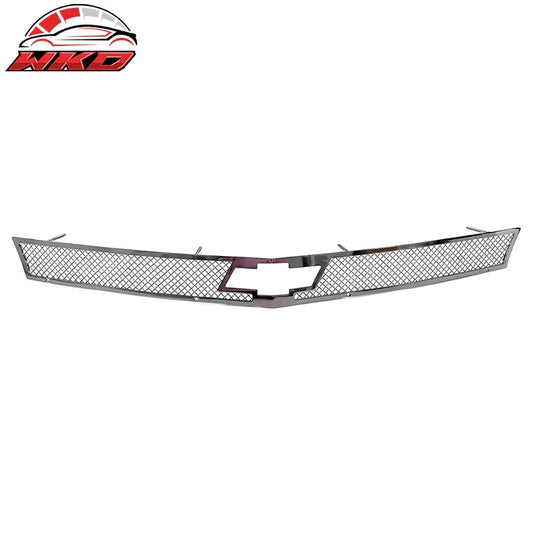 Wholesale 14-15 Chevy Camaro Chrome Mesh Style Front Upper Grille Stainless Steel - Wikond Auto