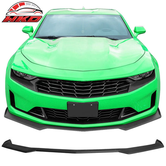 Wholesale 16-24 Chevy Camaro Front Bumper Lip 1LE Style Spoiler Matte Black Splitter
