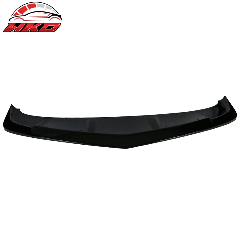 Fits 14-15 Chevy Camaro SS A Style Front Bumper Lip Gloss Black - PP