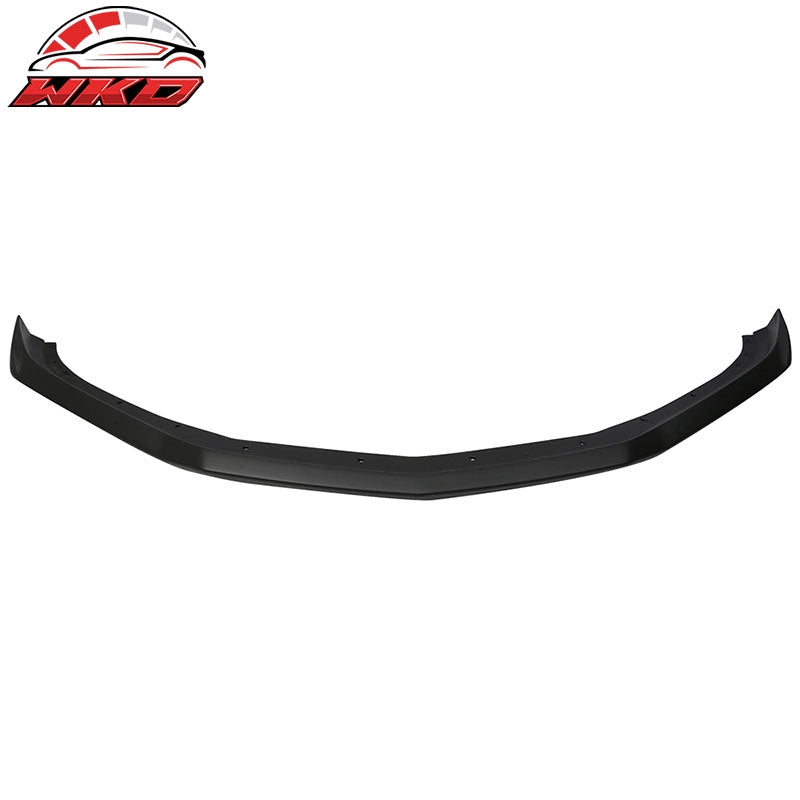 Fits 16-24 Chevy Camaro SS V8 OE Style Matte Black Front Bumper Spoiler Lip