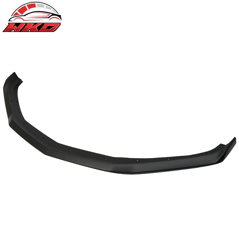 Fits 16-24 Chevy Camaro SS V8 OE Style Matte Black Front Bumper Spoiler Lip