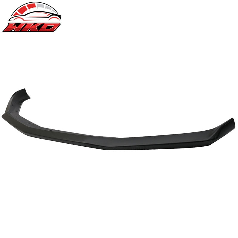 Fits 16-24 Chevy Camaro SS V8 OE Style Matte Black Front Bumper Spoiler Lip