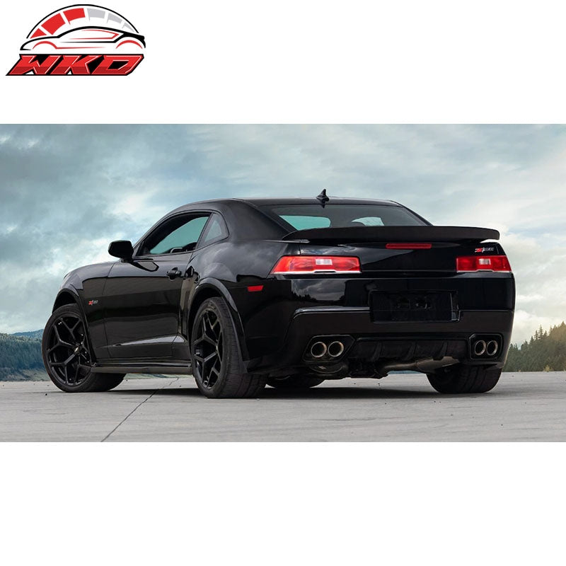 Fits 14-15 Chevy Camaro Z28 Coupe OE Style Rear Trunk Spoiler Wing Matte Black