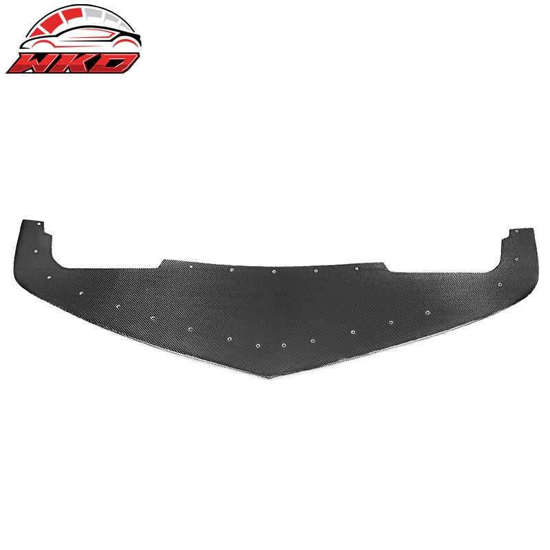 Fits 10-15 Chevy Camaro ZL1 DS Style Carbon Fiber Front Bumper Lip Chin Spoiler