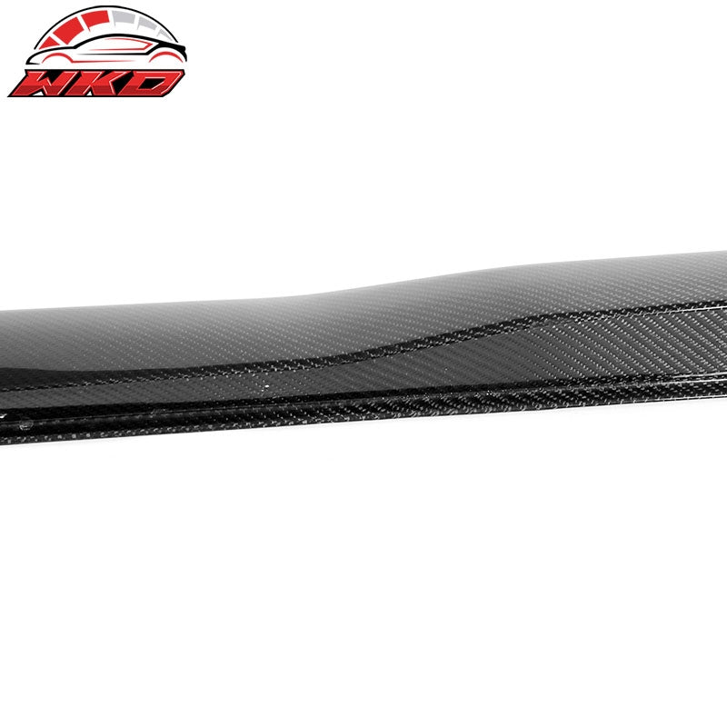 Fits 16-24 Chevy Camaro ZL1 Style Side Skirts Panel Extension 2PC - Carbon Fiber