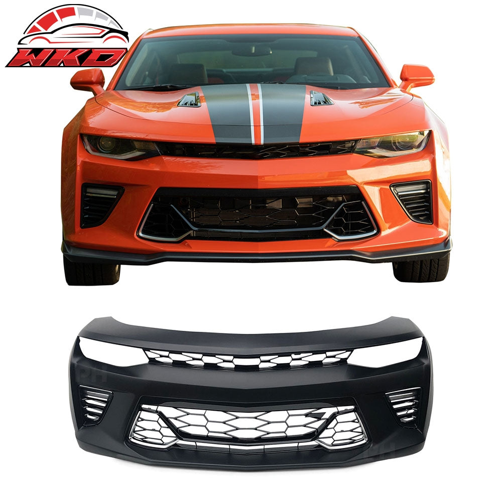 Wholesale 16-18 Chevy Camaro SS 50th Anniversary Front Bumper Conversion With DRL PP