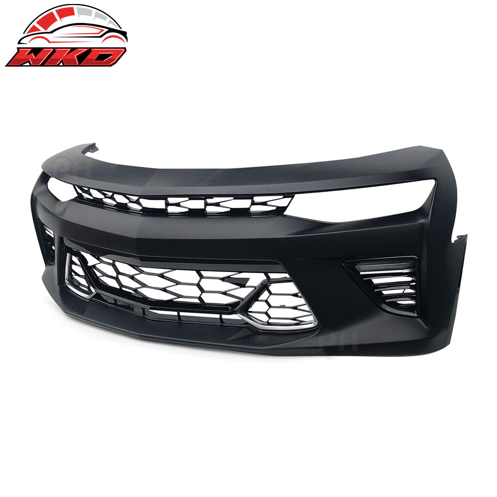 Fits 16-18 Chevy Camaro SS 50th Anniversary Front Bumper Conversion With DRL PP