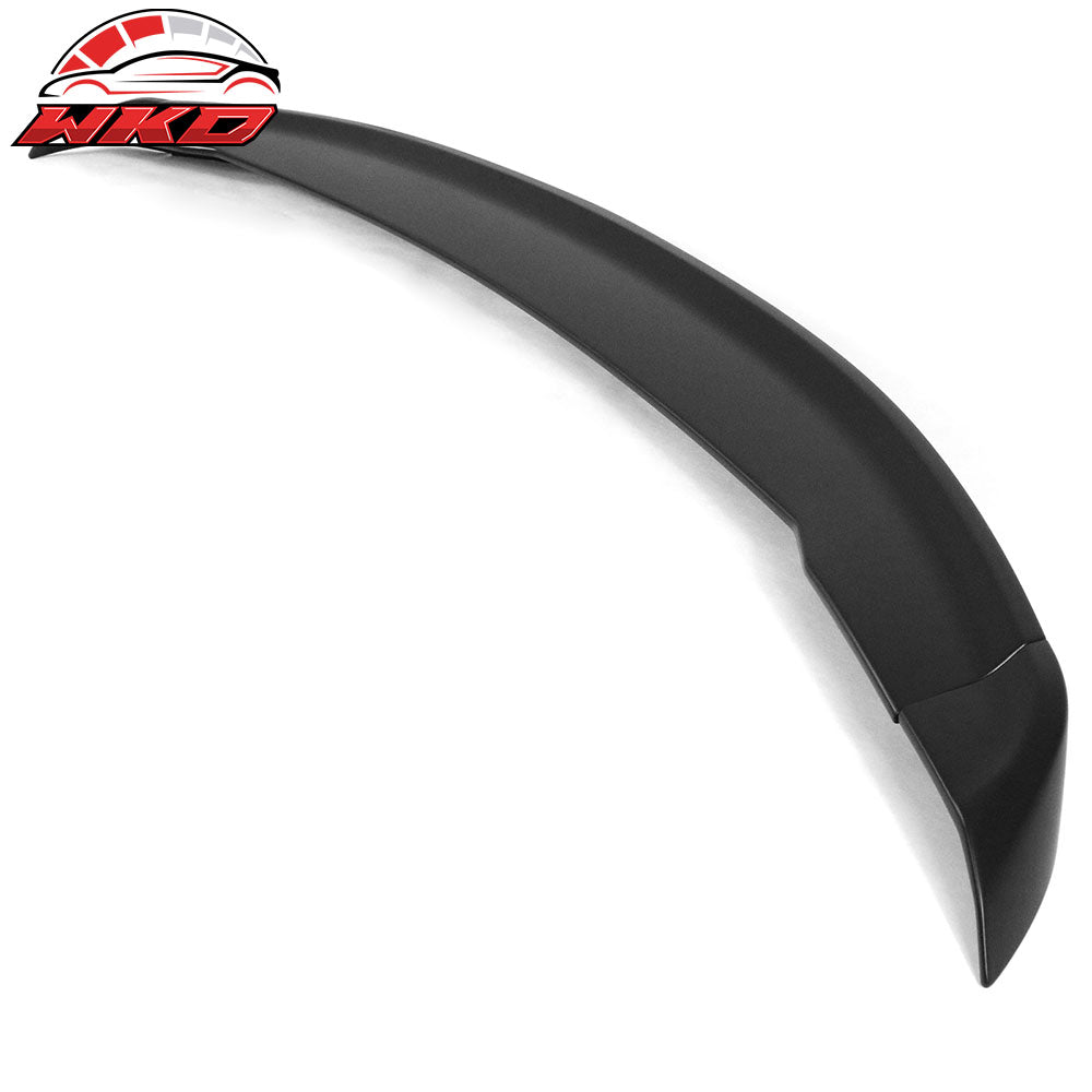 Fits 16-24 Chevrolet Camaro OE Style Rear Trunk Spoiler Wing Lip 3PC Matte Black