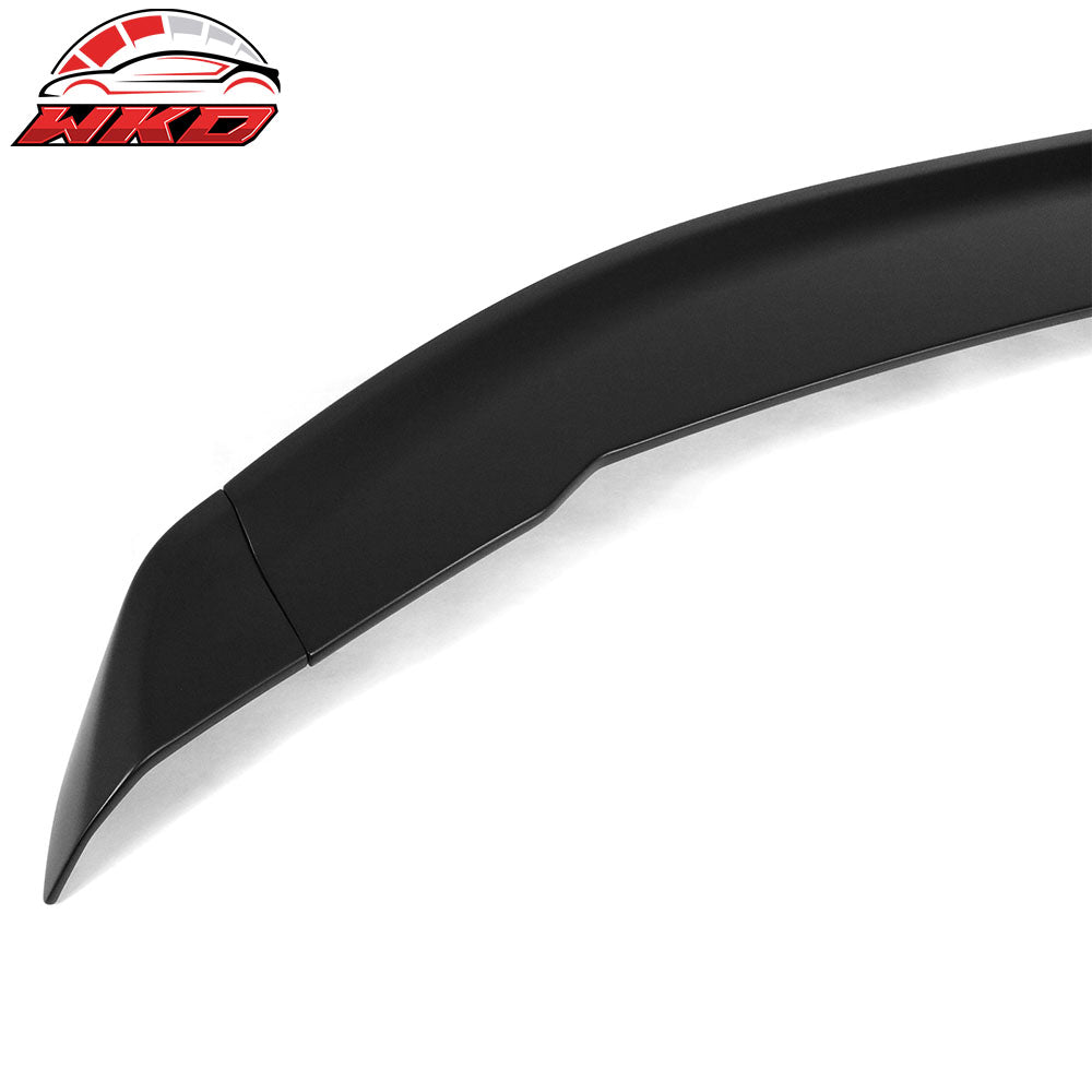 Fits 16-24 Chevrolet Camaro OE Style Rear Trunk Spoiler Wing Lip 3PC Matte Black