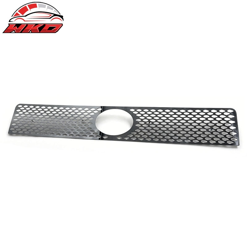 For 15-20 Chevy Colorado Chrome Billet Front Bumper Upper Grille Stainless Steel