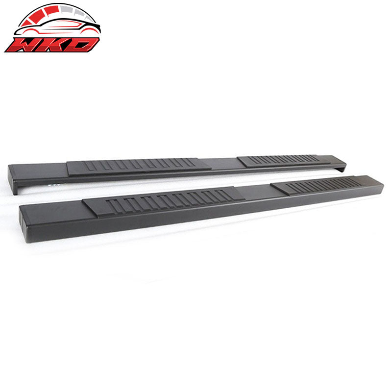 Fits 15-18 Chevy Colorado GMC Canyon Crew Cab 76" Running Boards Black