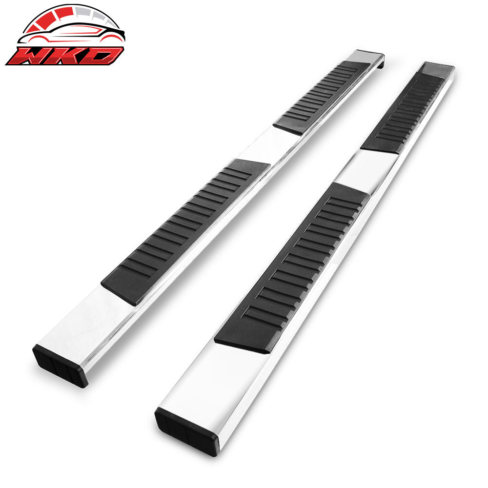 Fits 15-22 Chevy Colorado GMC Canyon Crew Cab 6"Running Board Side Step Nerf Bar