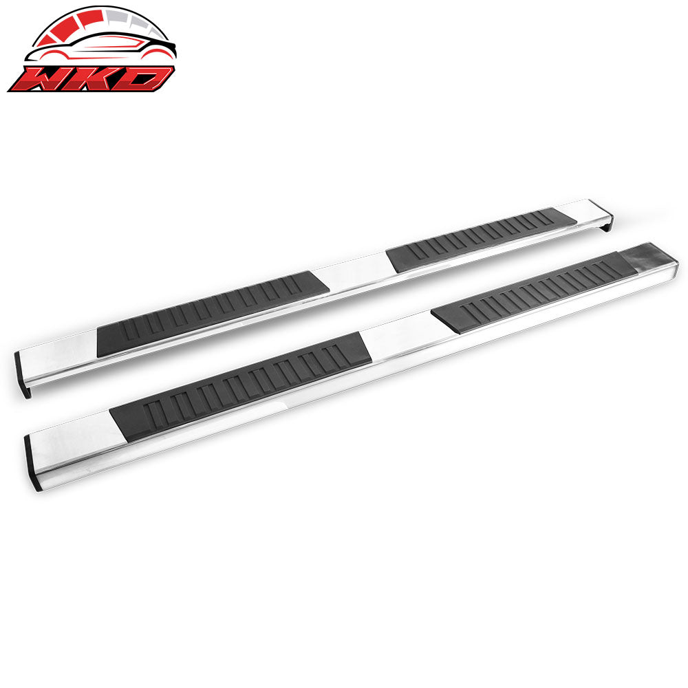 Fits 15-22 Chevy Colorado GMC Canyon Crew Cab 6"Running Board Side Step Nerf Bar