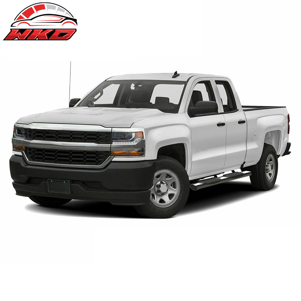 Fits 15-22 Colorado/Canyon Extended Cab 6" Oval Side Step Chrome Silver Nerf Bar