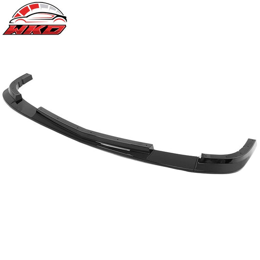 Wholesale 05-13 Chevy Corvette Base ZR1 Front Bumper Lip Chin Spoiler Gloss Black ABS - Wikond Auto