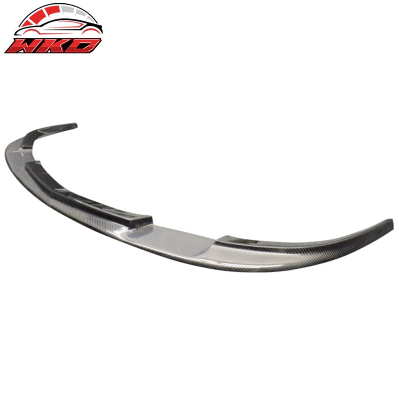 Fits 05-13 Chevy Corvette C6 Z06 ZR1 Style Carbon Fiber Front Bumper Lip Spoiler