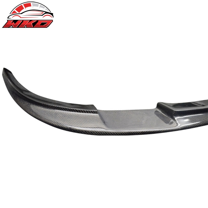 Fits 05-13 Chevy Corvette C6 Z06 ZR1 Style Carbon Fiber Front Bumper Lip Spoiler