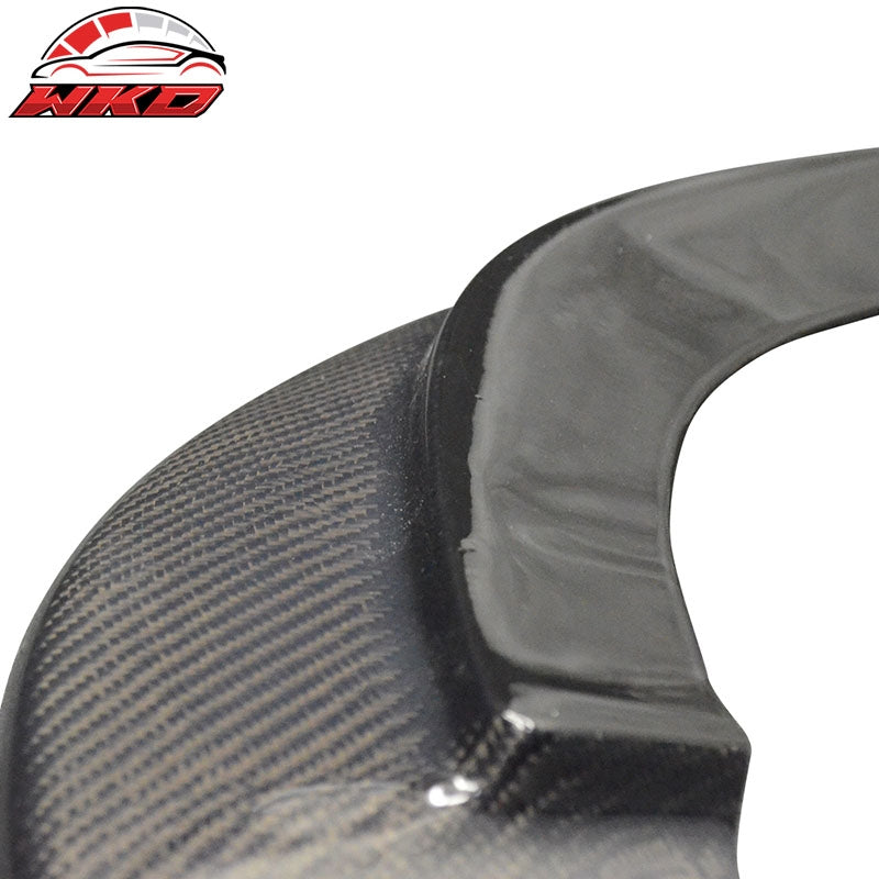 Fits 05-13 Chevy Corvette C6 Z06 ZR1 Style Carbon Fiber Front Bumper Lip Spoiler