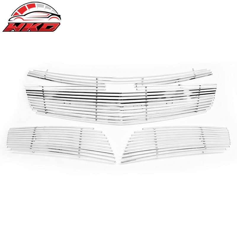 Wholesale 2011-2014 Chevy Cruze Chrome Billet Style Front Grille Stainless Steel