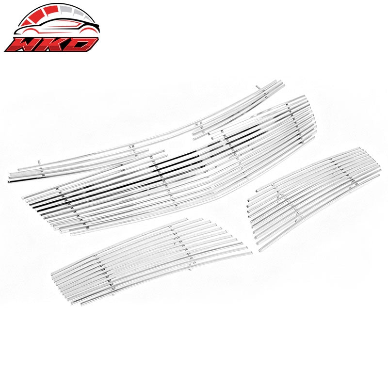 Fits 2011-2014 Chevy Cruze Chrome Billet Style Front Grille Stainless Steel