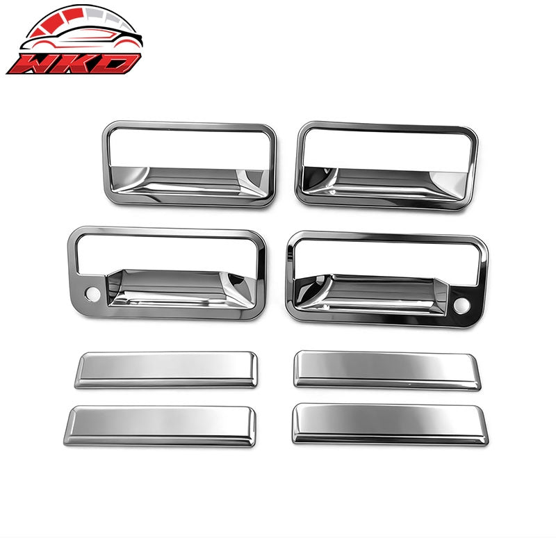 Wholesale 88-98 Chevy GMC C/K 95-99 Tahoe Yukon Chrome Door Handle Covers 2 Key Holes