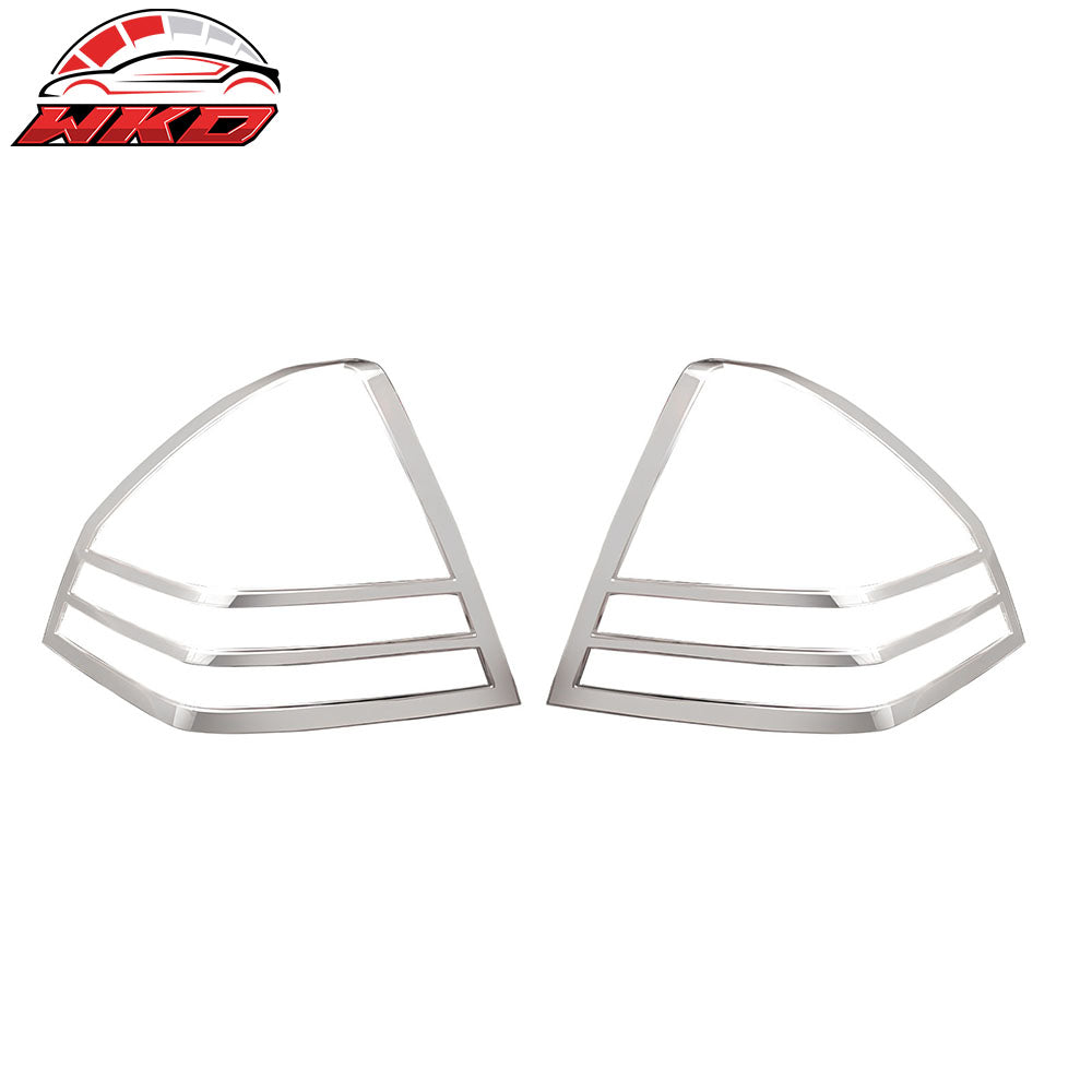 Wholesale 06-13 Chevrolet Impala 2PCS Chrome Rear Tail Light Lamp Bezel Covers ABS
