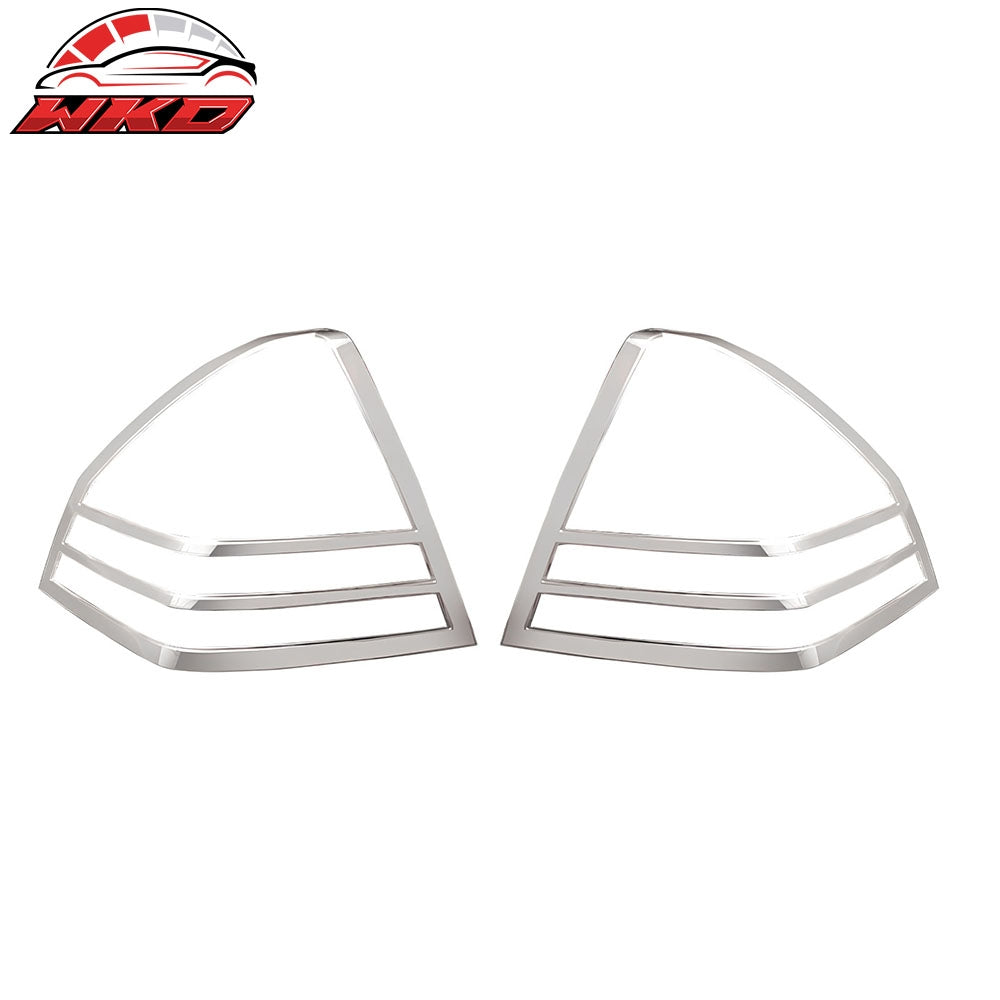 Wholesale 06-13 Chevrolet Impala 2PCS Chrome Rear Tail Light Lamp Bezel Covers ABS