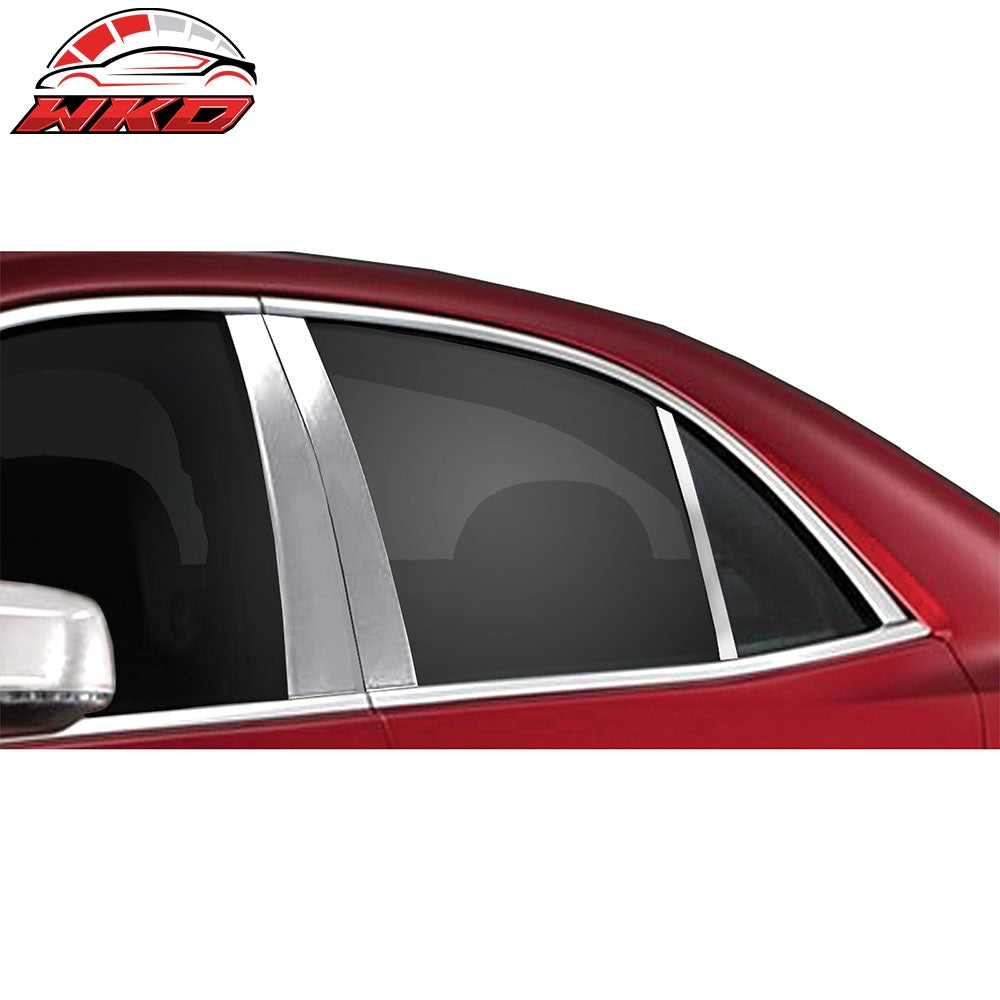Wholesale 13-15 Chevy Malibu Mirror Finish Stainless Steel Door Window Pillar Posts