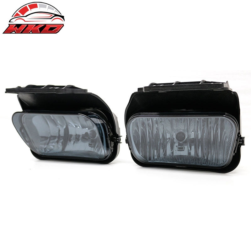 Fits 02-07 Chevy Silverado 1500 2500 3500 Fog Lights Lamp Assembly Clear Lens