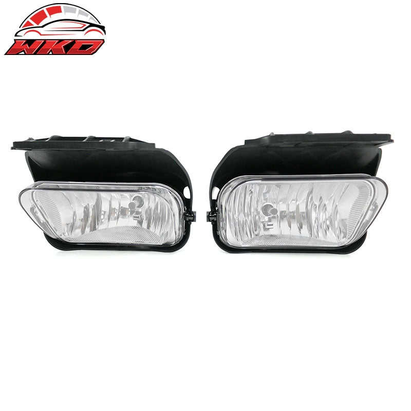 Wholesale 02-07 Chevy Silverado 1500 2500 3500 Front Fog Lights Lamps Clear Lens 2PCS