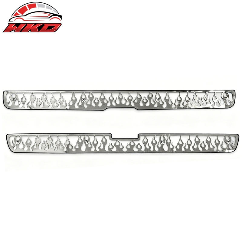 Wholesale 99-02 Chevy Silverado 1500/2500/3500 Front Overlay Upper Grille Inserts 2PC
