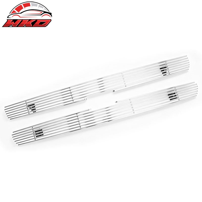 Fits 1999-2002 Chevy Silverado 1500 2500 Chrome Billet Style Front Upper Grille