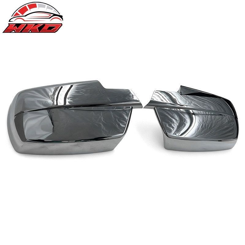 Fits 14-18 Chevy Silverado 1500 14-16 GMC Sierra 1500 Mirror Cover Chrome Pair