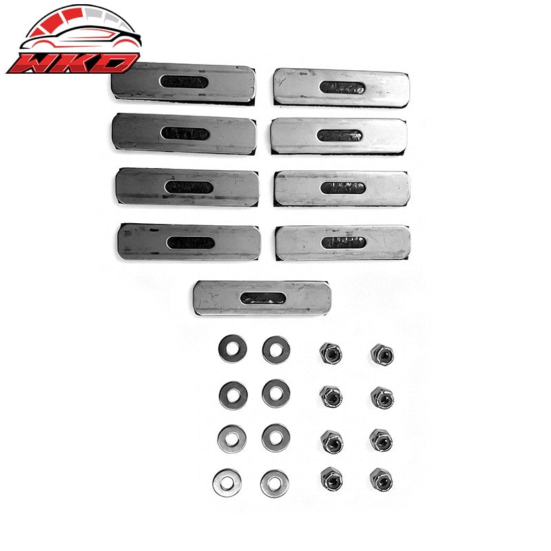 Fits 14-15 Chevy Silverado 1500 Z71 Billet Style Upper Grille Insert Grill 2PCS