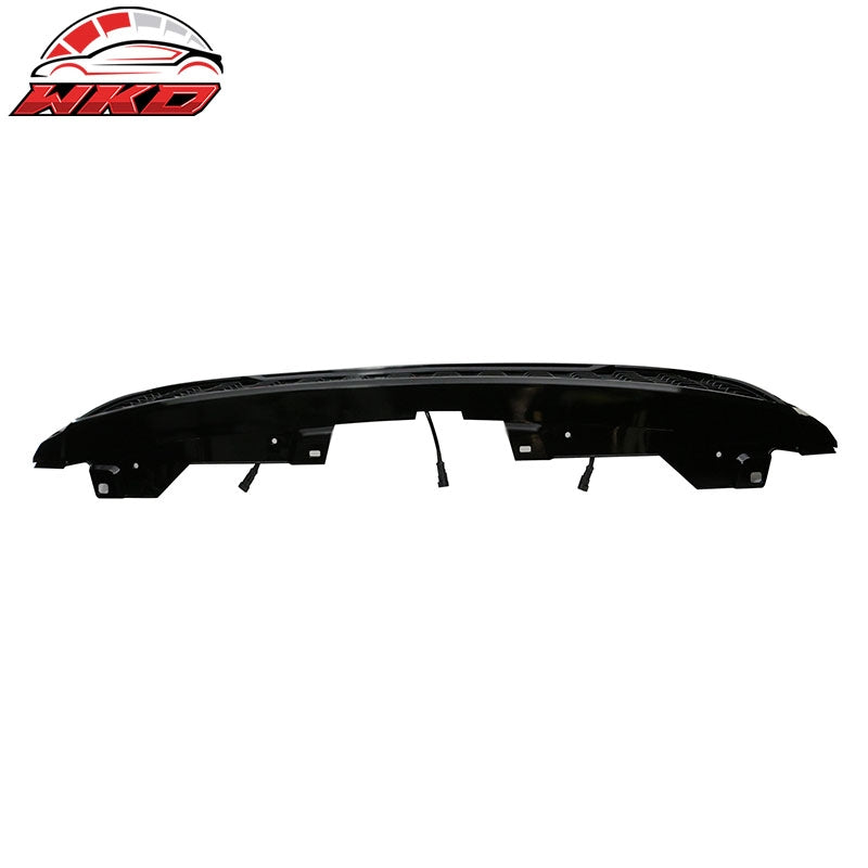 Fits 11-14 Chevy Silverado 2500 3500 HD Front Bumper Hood Grille - Matte Black