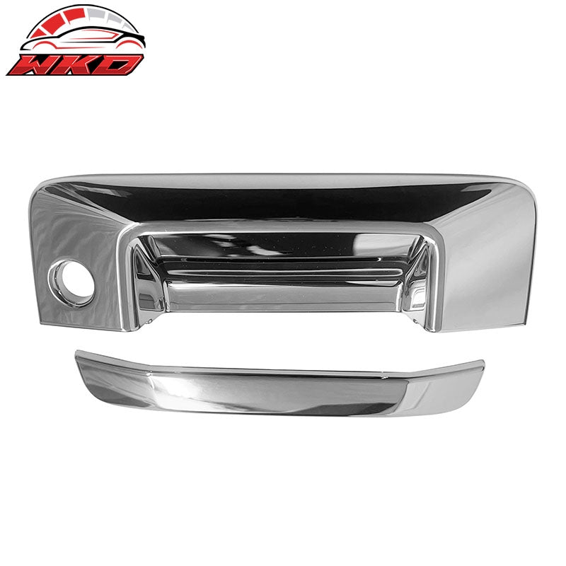 Fits 14-18 Chevy Silverado GMC Sierra 1500/2500/3500 Tailgate Handle Cover ABS
