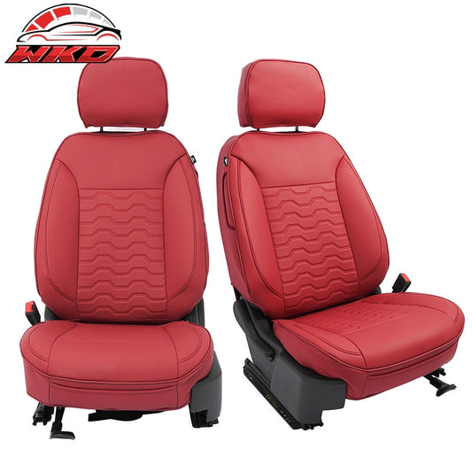 Wholesale 19-26 Chevy Silverado GMC Sierra 1500 2500HD 3500HD Front Seat Covers Red