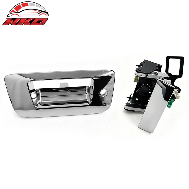 Wholesale 07-13 Chevy Silverado & GMC Sierra Tailgate Handle Cover W/O Keyhole Chrome